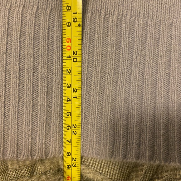 La Redoute Soft wool angora lavender cardigan. - Picture 6 of 9